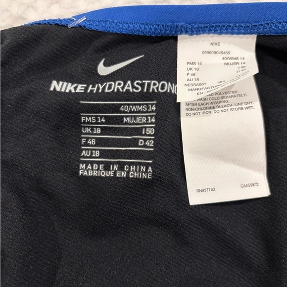 Nike Womens Hydrostrong swimsuit new with tags - Picture 4 of 4